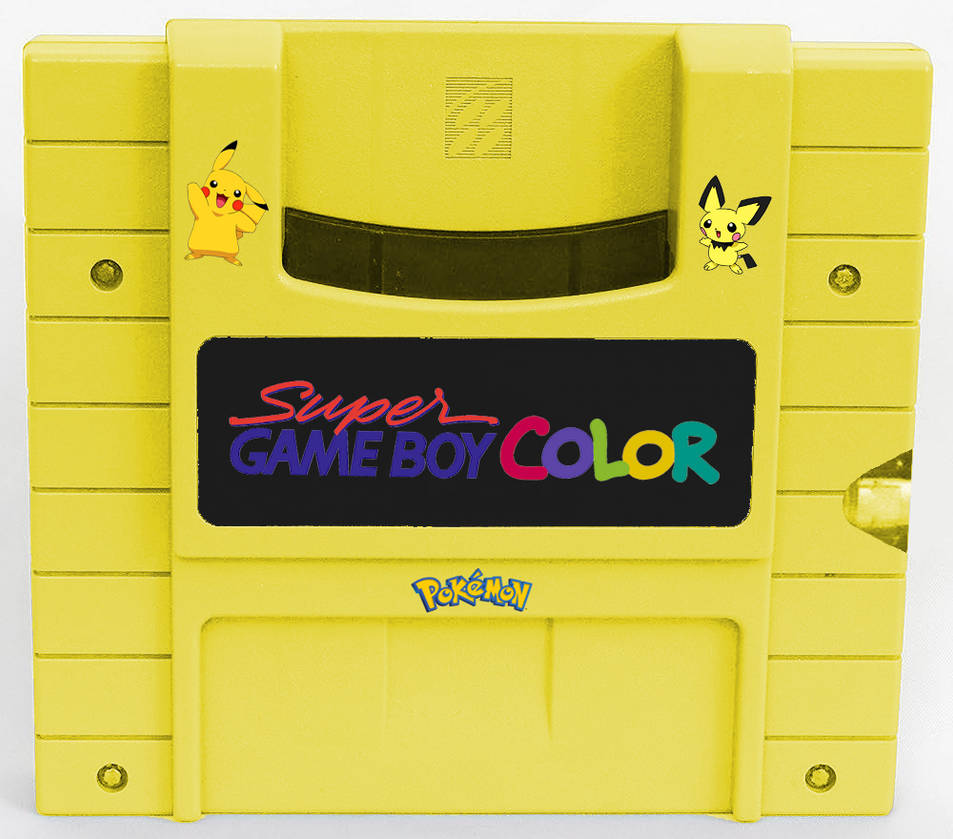 Super Game Boy Color Cartridge Pokemon Edition by ArtChanXV on DeviantArt