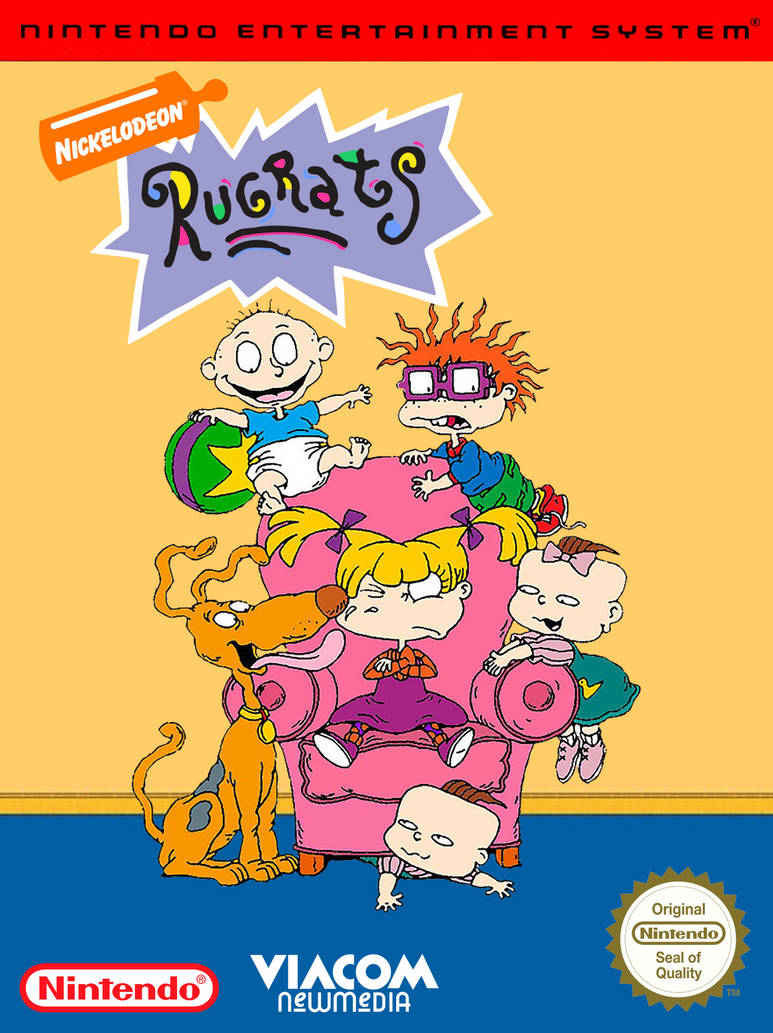 Nes Rugrats Rugrats NES Box Art by ArtChanXV on DeviantArt