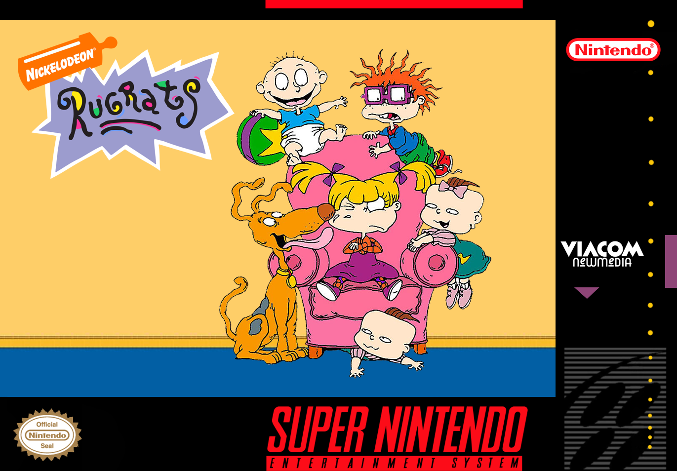 Super Rugrats Rugrats SNES Box Art by ArtChanXV on DeviantArt