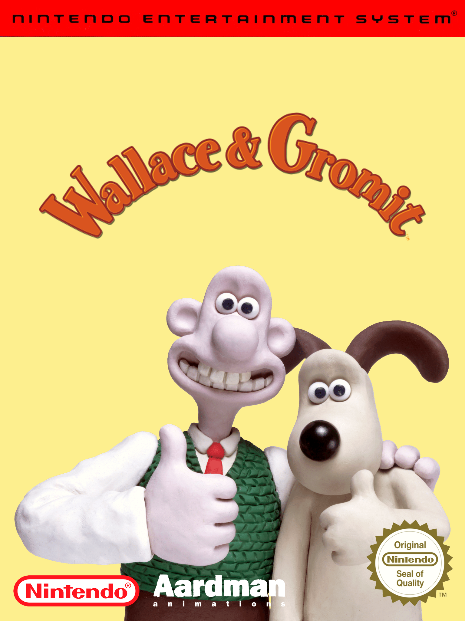 Wallace and Gromit NES Box Art by ArtChanXV on DeviantArt