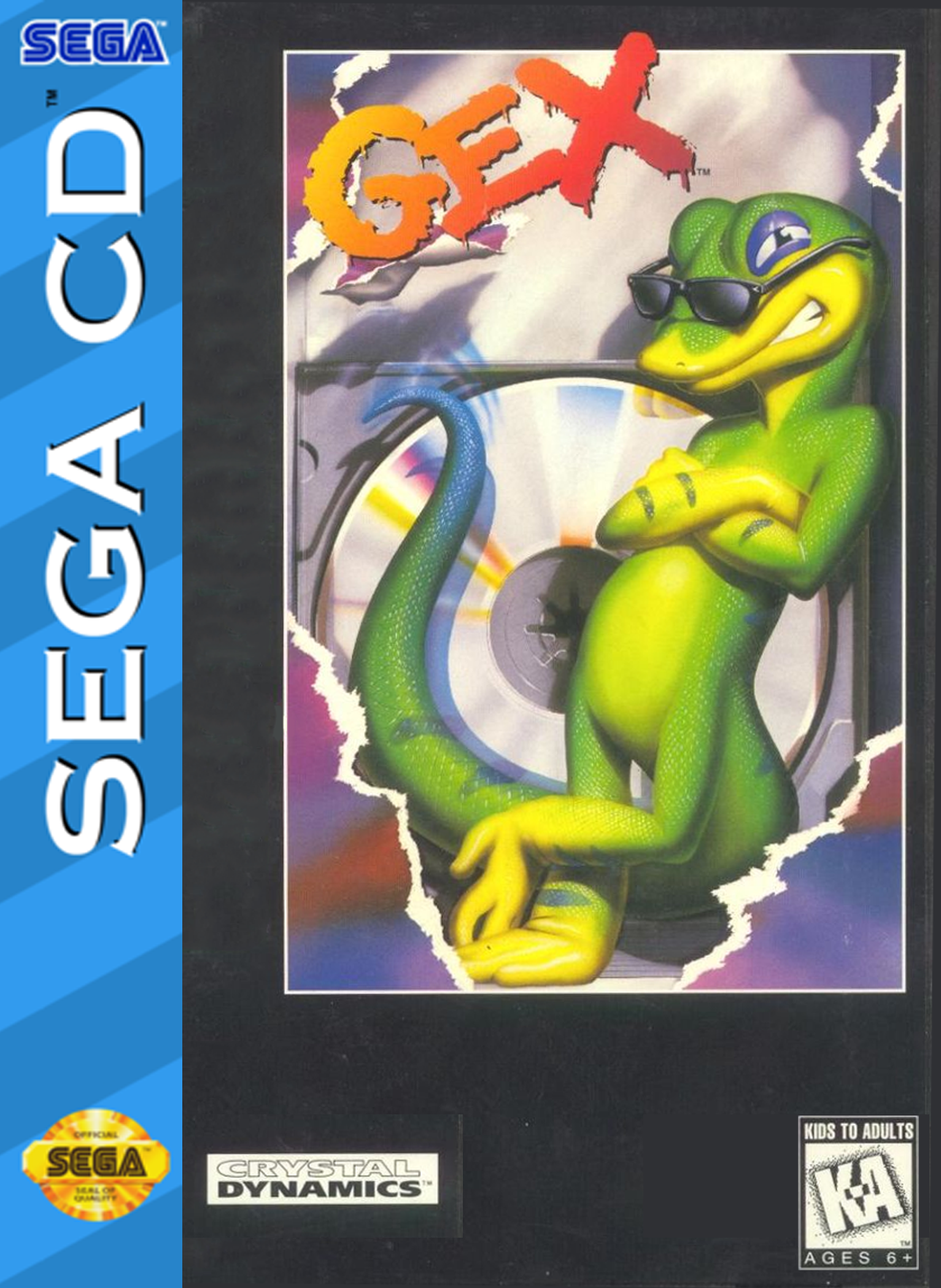 Gex Sega CD Box Art by ArtChanXV on DeviantArt