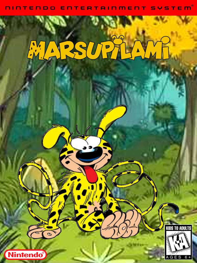Marsupilami NES Box Art by ArtChanXV on DeviantArt