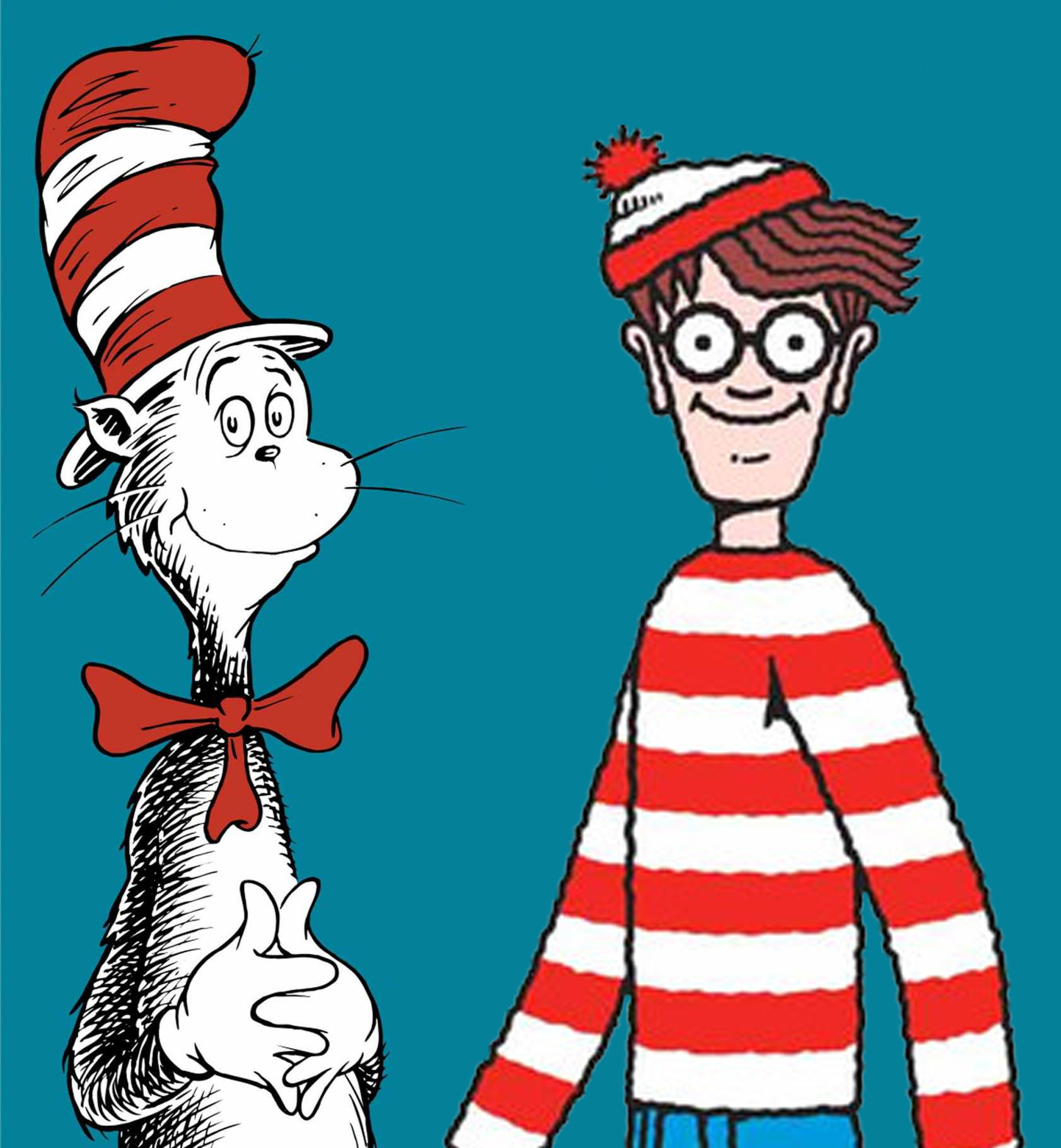 I m Having Deja Vu Here Cat in the Hat and Waldo by ArtChanXV on