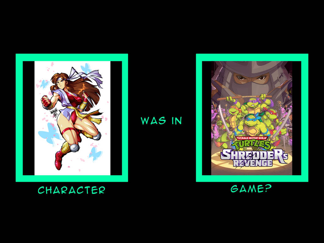 What If Aska Was In TMNT Shredder's Revenge by ArtChanXV on DeviantArt