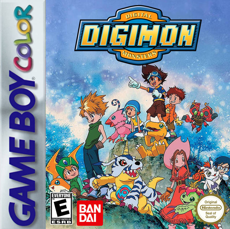 Digimon GBC Box Art by ArtChanXV on DeviantArt