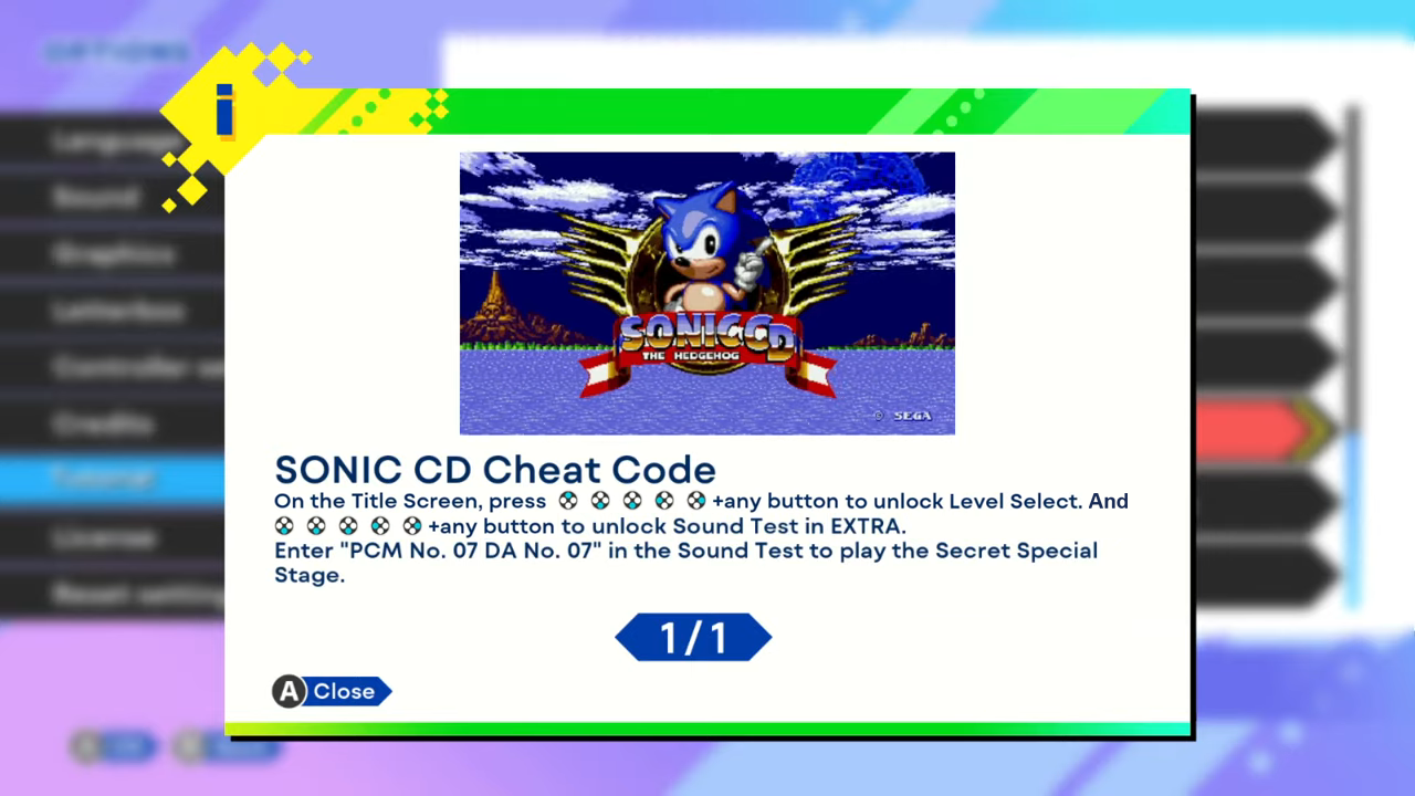 Sonic Cd Cheats 2025 – Sonic Remake Codes – KTPLZW