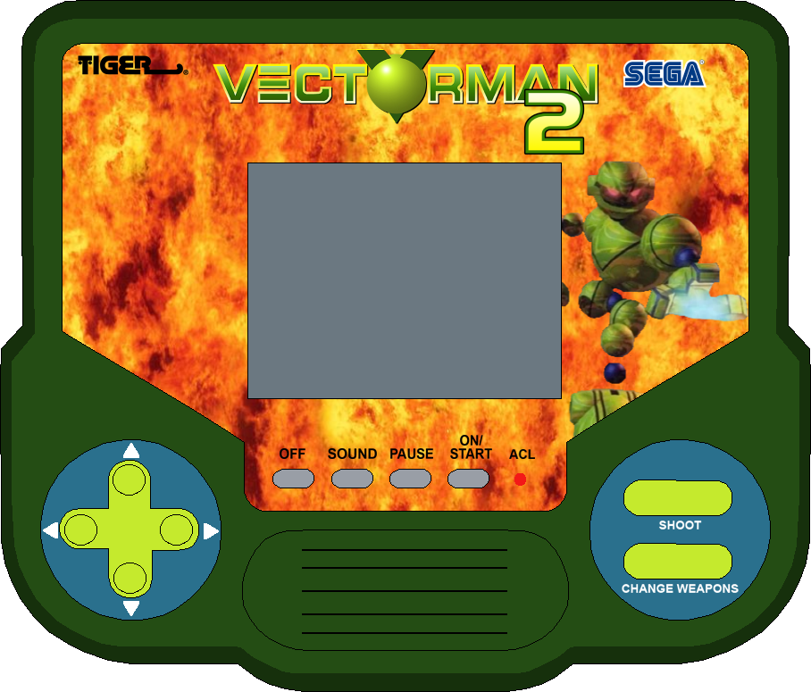 Vectorman 2 Tiger Handheld by ArtChanXV on DeviantArt