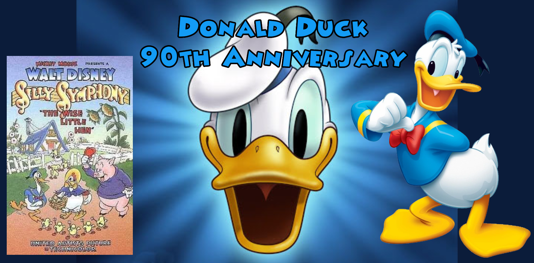 Donald Duck 90th Anniversary by ArtChanXV on DeviantArt