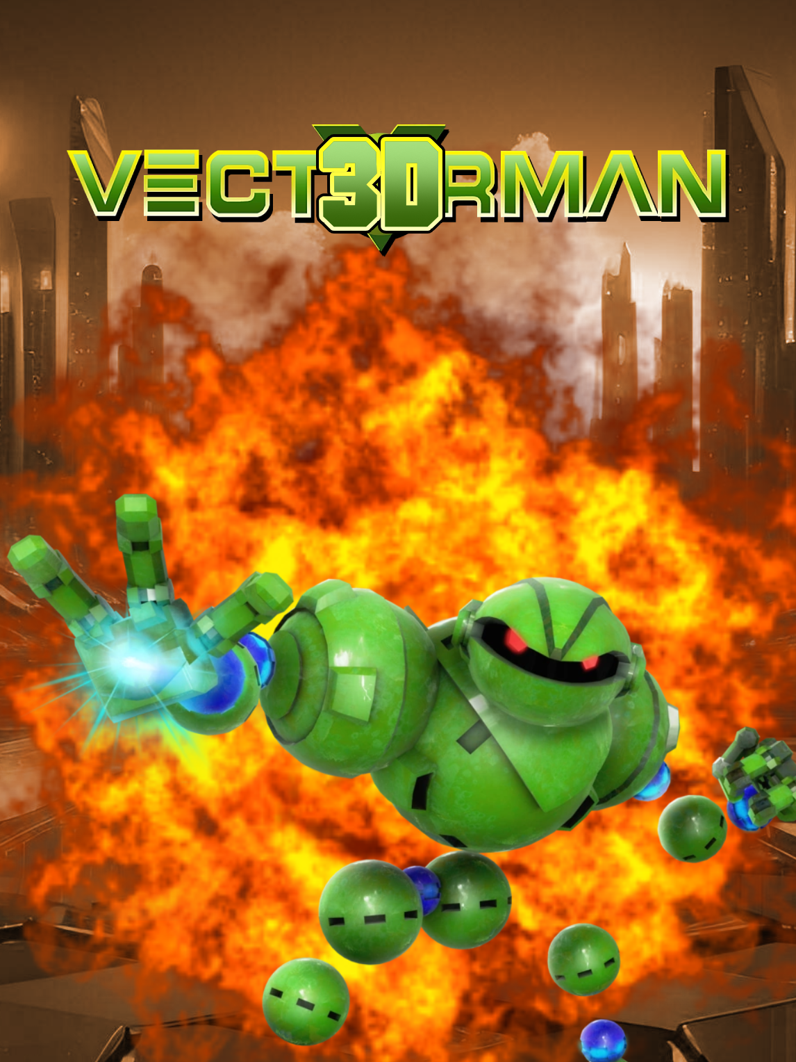 Vectorman 3D by ArtChanXV on DeviantArt