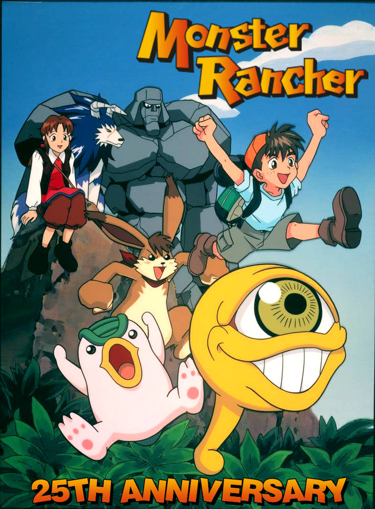 Monster Rancher List Monster Rancher Anime 25th Anniversary by ArtChanXV on DeviantArt