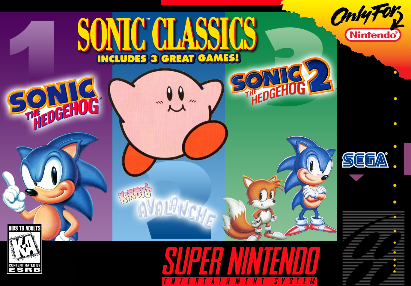 Snes Rt Sonic Classics SNES Box Art by ArtChanXV on DeviantArt
