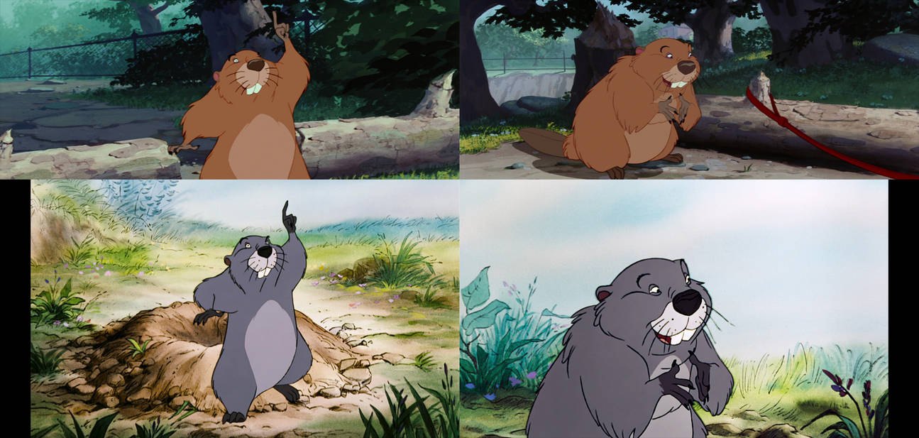 Deja Vu - Disney's Beaver and Gopher by ArtChanXV on DeviantArt