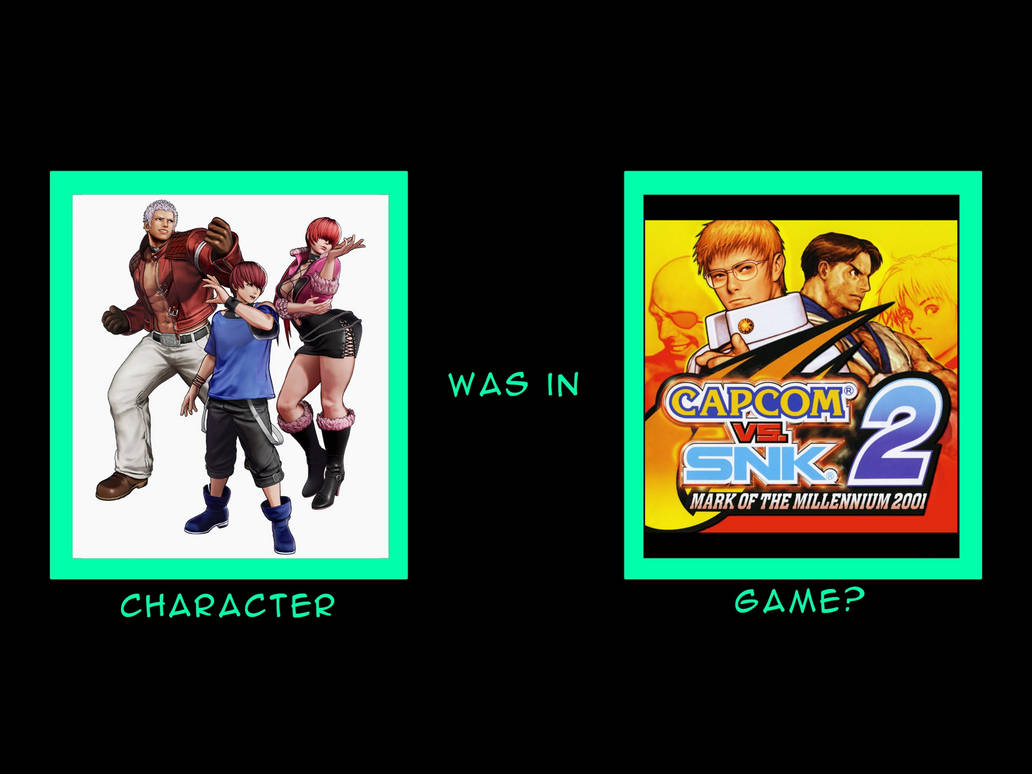 Snk Raju 37 What If New Faces Team Was In Capcom Vs. SNK 2 by ArtChanXV on DeviantArt