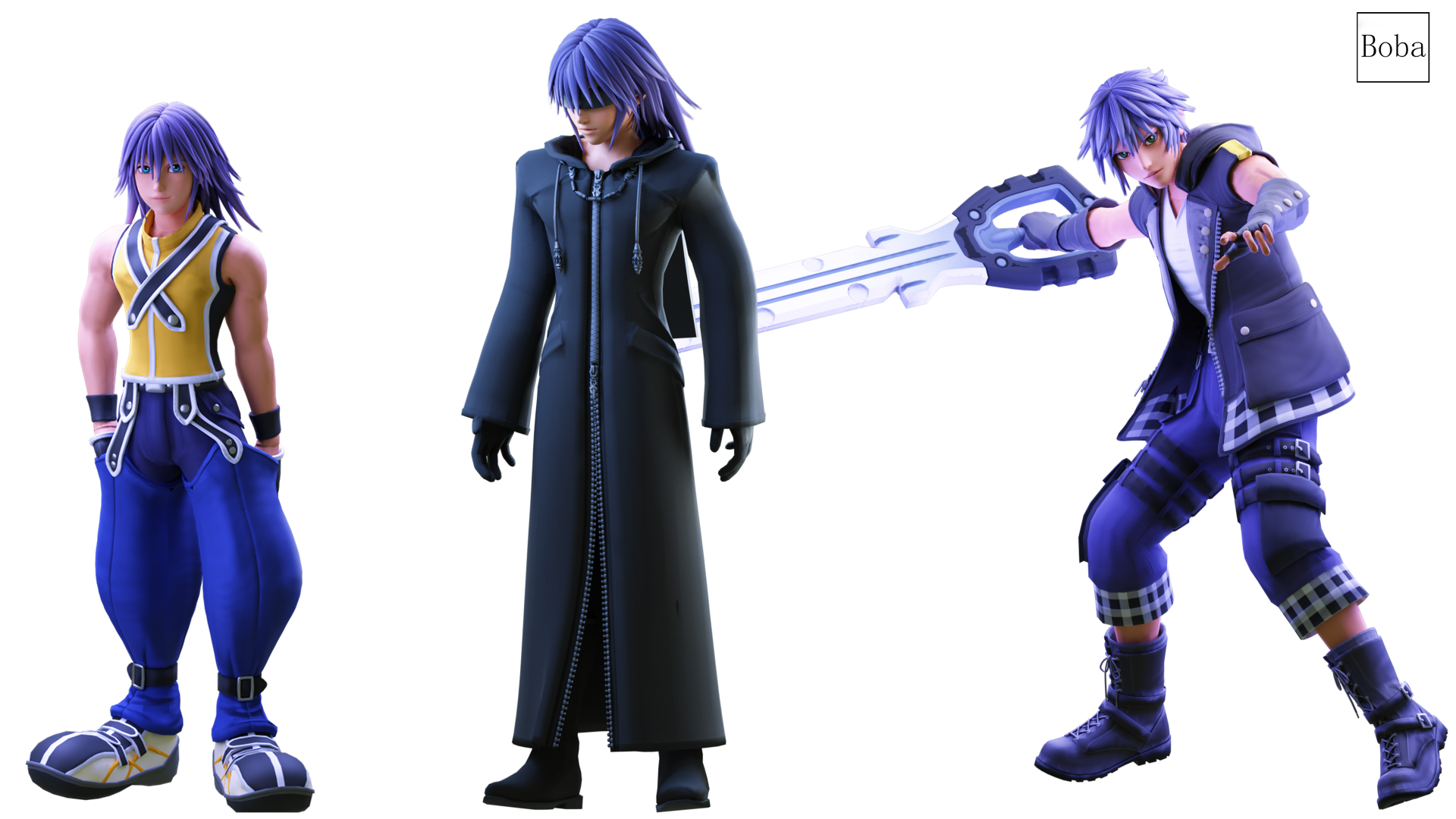 Riku's Growth Render by s0rab on DeviantArt