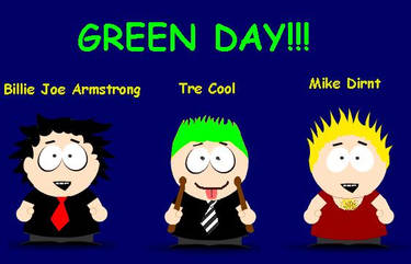 south park green day 1