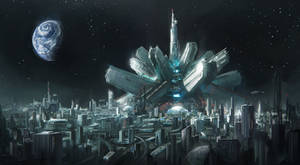 Transportation hub - Moon