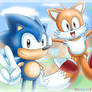 Sonic and Tails (Sonic The Hedgehog)