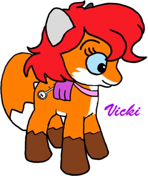 Vicki Fox in MLP:FiM style by VickiFox