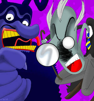 Schoolmaster and Blue Meanie