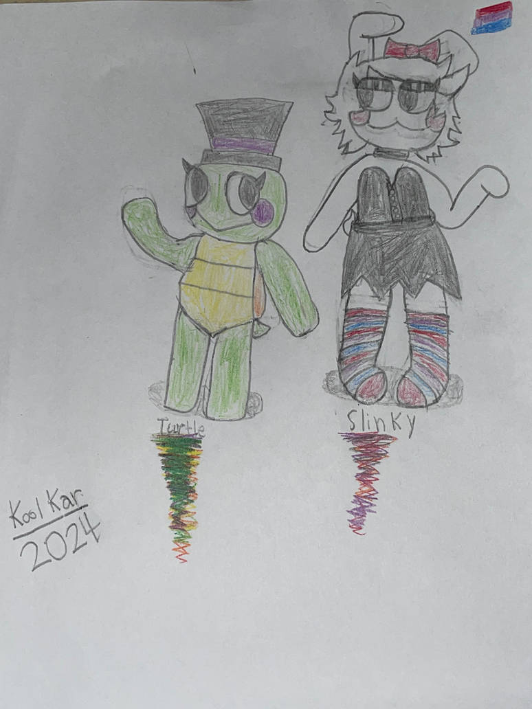 Turtle And Slinky MR Springs OCs By KoolKar On DeviantArt turtle-and-slinky-mr-springs-ocs-by-koolkar-on-deviantart