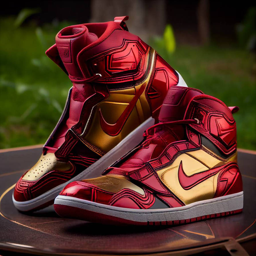añadir fluido darse cuenta Nike Jordan 1 Iron Man Edition. by faisal0069 on DeviantArt