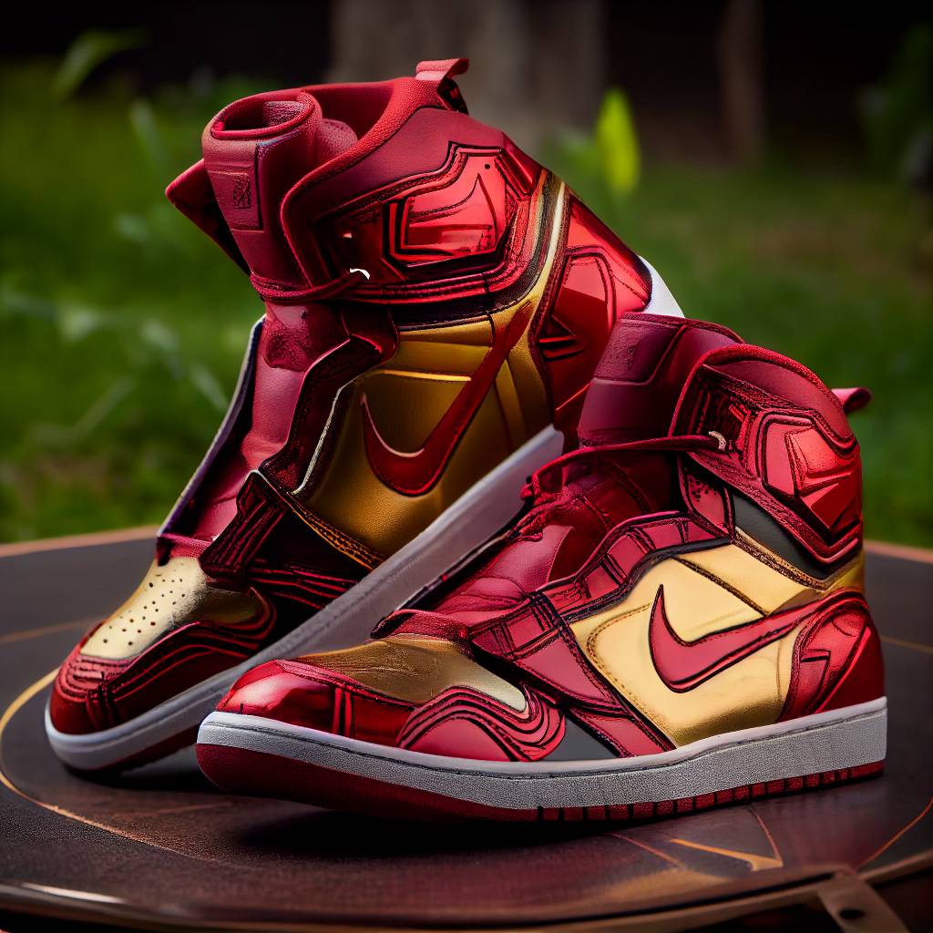 Nike Jordan 1 Iron Man Edition. by faisal0069 on DeviantArt