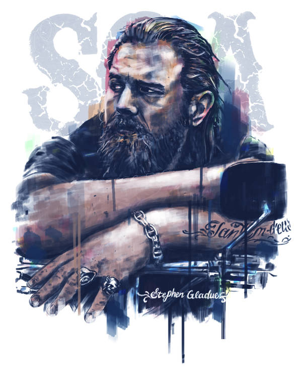 Opie Sons of Anarchy by StephenGladue