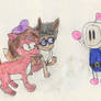 Chlopix and Clevee meet Bomberman and PrettyBomber