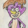 Lane Loud as Espio the Chameleon