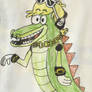 Loni Loud as Vector the Crocodile