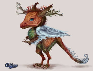 Caldyra creature design by YourCottonmouth