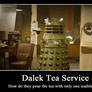 Dalek Tea Service
