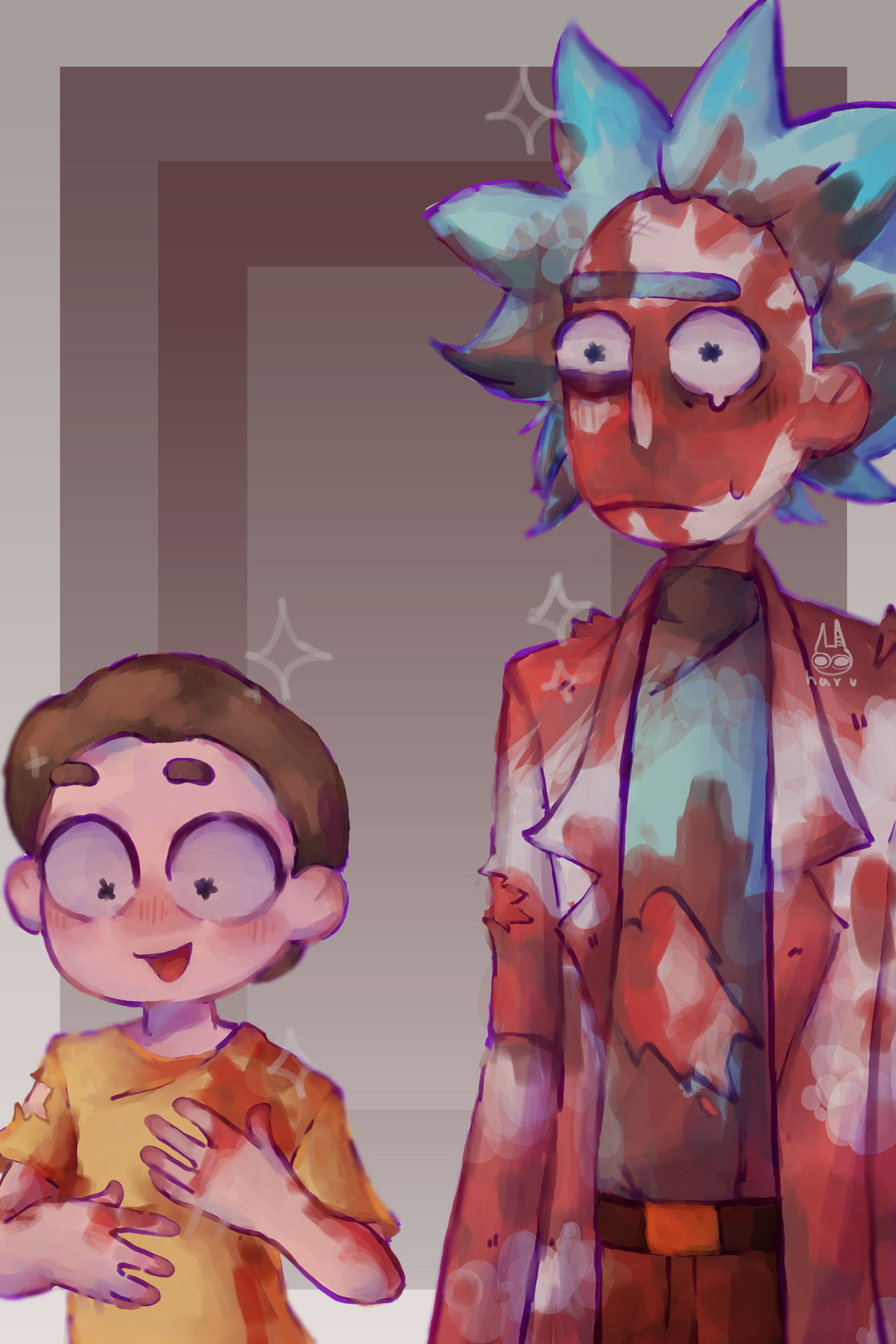 Unmortricken Rick And Morty FanArt By H4rRu On DeviantArt unmortricken-rick-and-morty-fanart-by-h4rru-on-deviantart