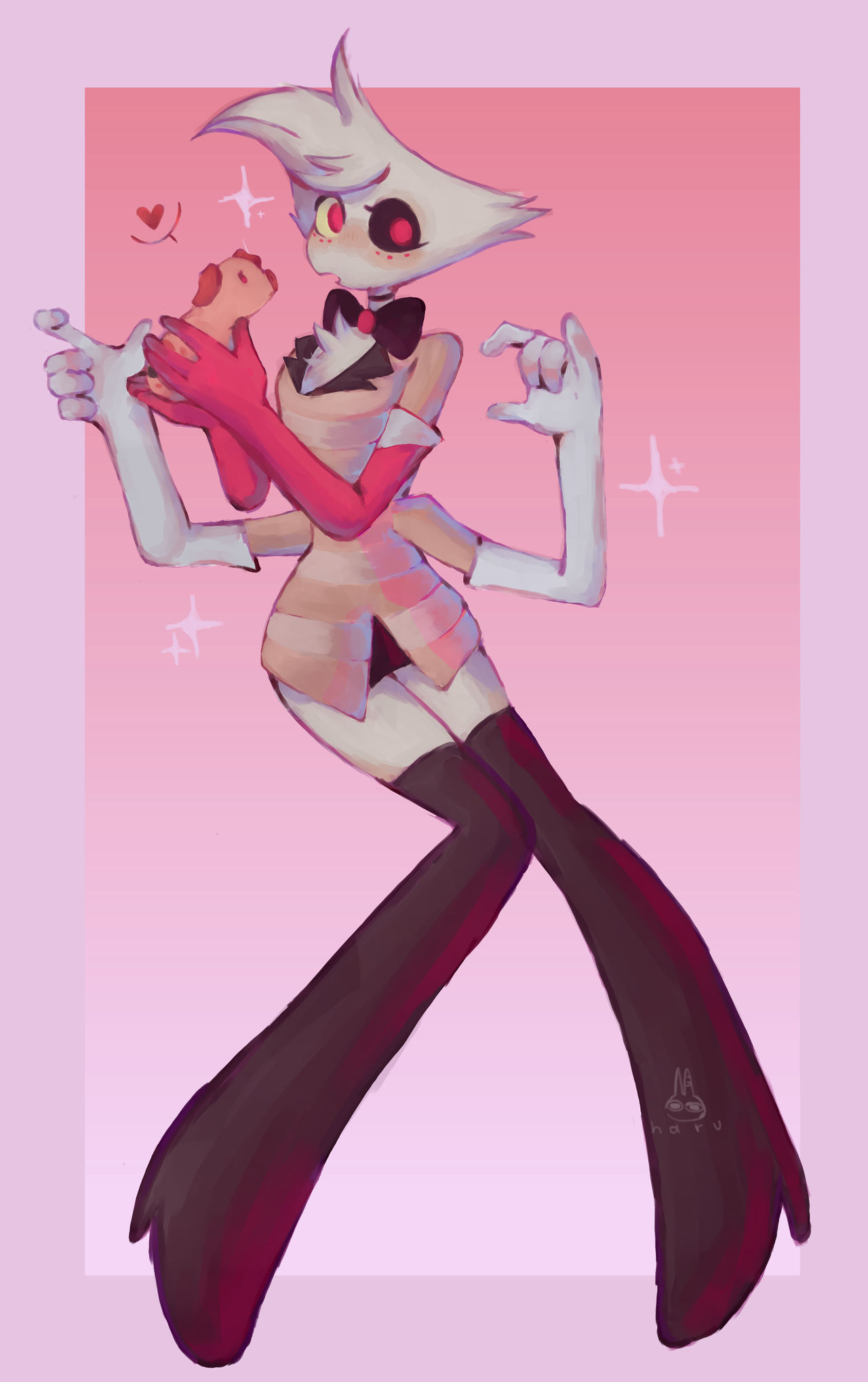 Angel Dust Riding Angel Dust FanArt by H4rRu on DeviantArt
