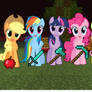 Pony mincraft crossover