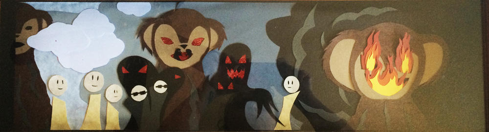 Monkeys Head Exploding Fire Coming out of the Monkey's Head by miss-mirkat on DeviantArt