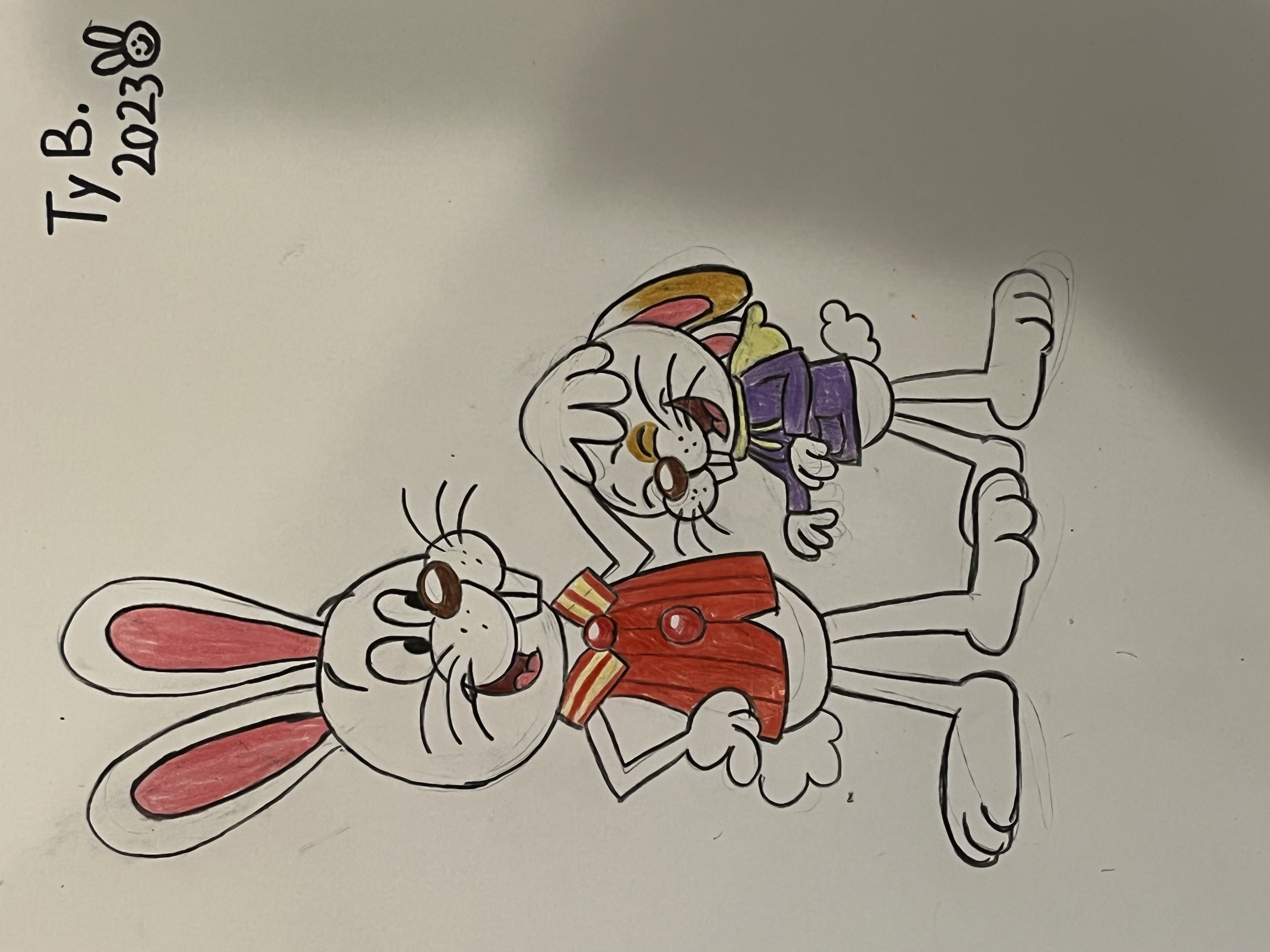 Peter Cottontail and Son by TBroussard on DeviantArt