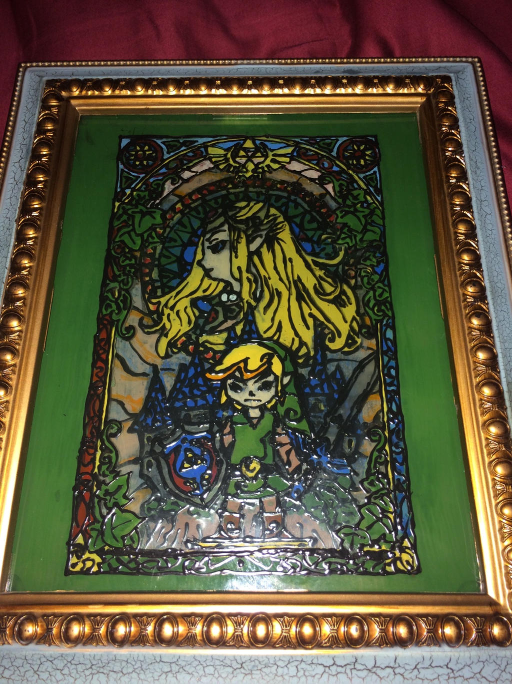 Legend of Zelda Wind Waker Shadow Box 