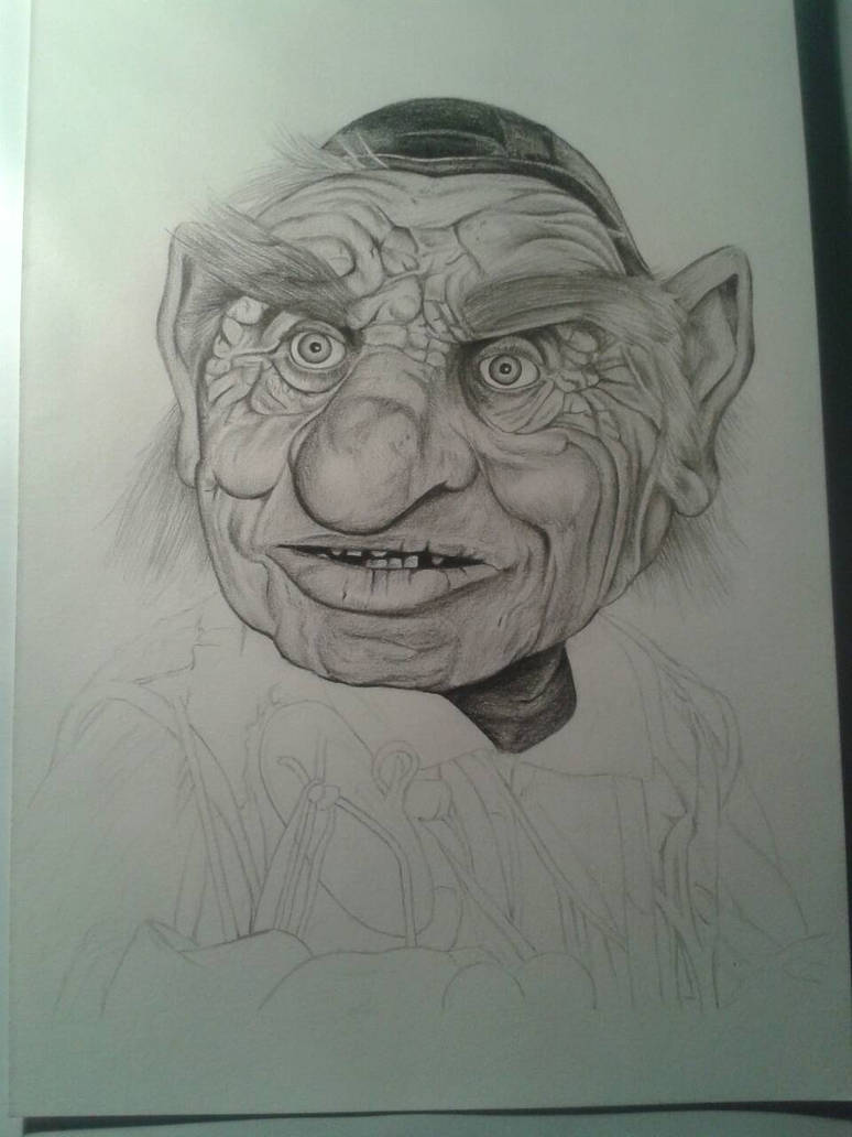 WIP Hoggle from Labyrinth by davidsteeleartworks on DeviantArt