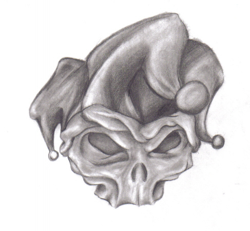 jester skull