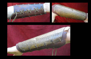 Brass plate bracer