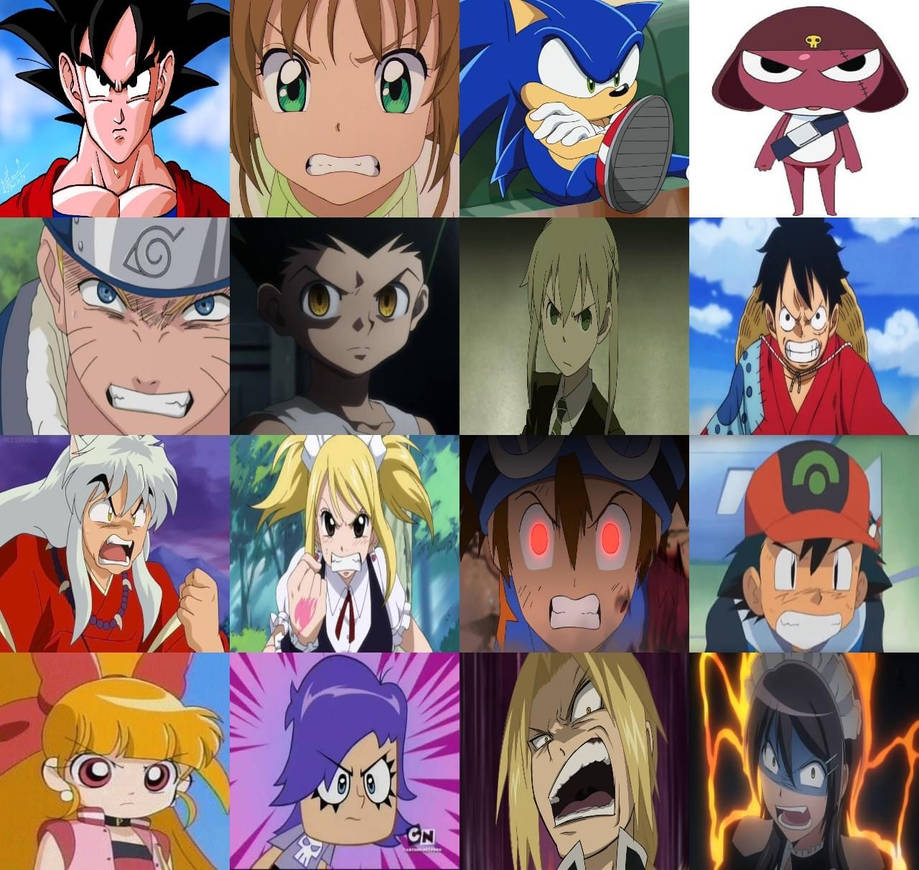 Toei Animation Angry Top 16 Anime Angry by hodung564 by mbledsole11 on DeviantArt