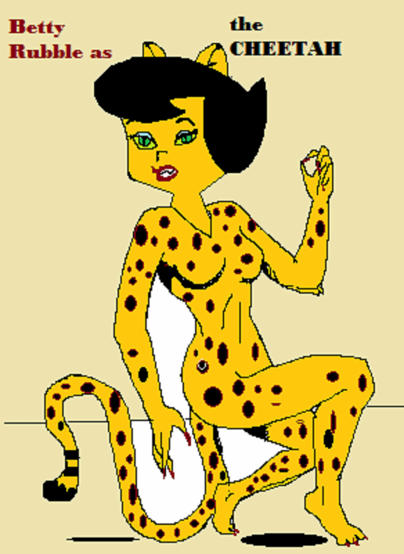 betty as cheetah