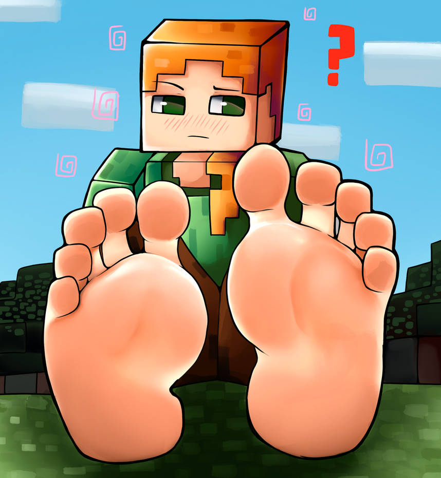 Minecraft Alex Feet Art Trade By MaskedCocoa On DeviantArt minecraft-alex-feet-art-trade-by-maskedcocoa-on-deviantart