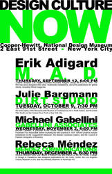 Design Culture Now Poster