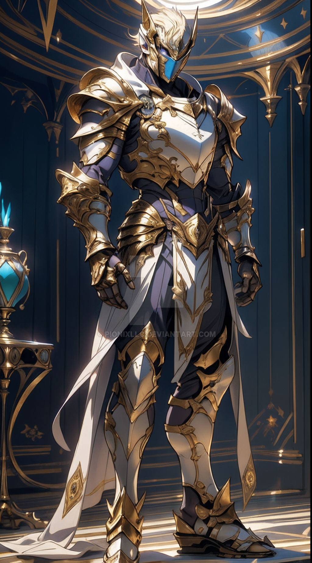 Man in mythic armor suit by PionixLLC on DeviantArt