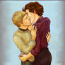 Sherlock BBC - Kiss Colored