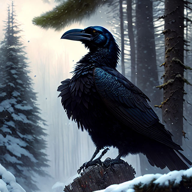 An Imperial Raven by NewRussianMyths on DeviantArt