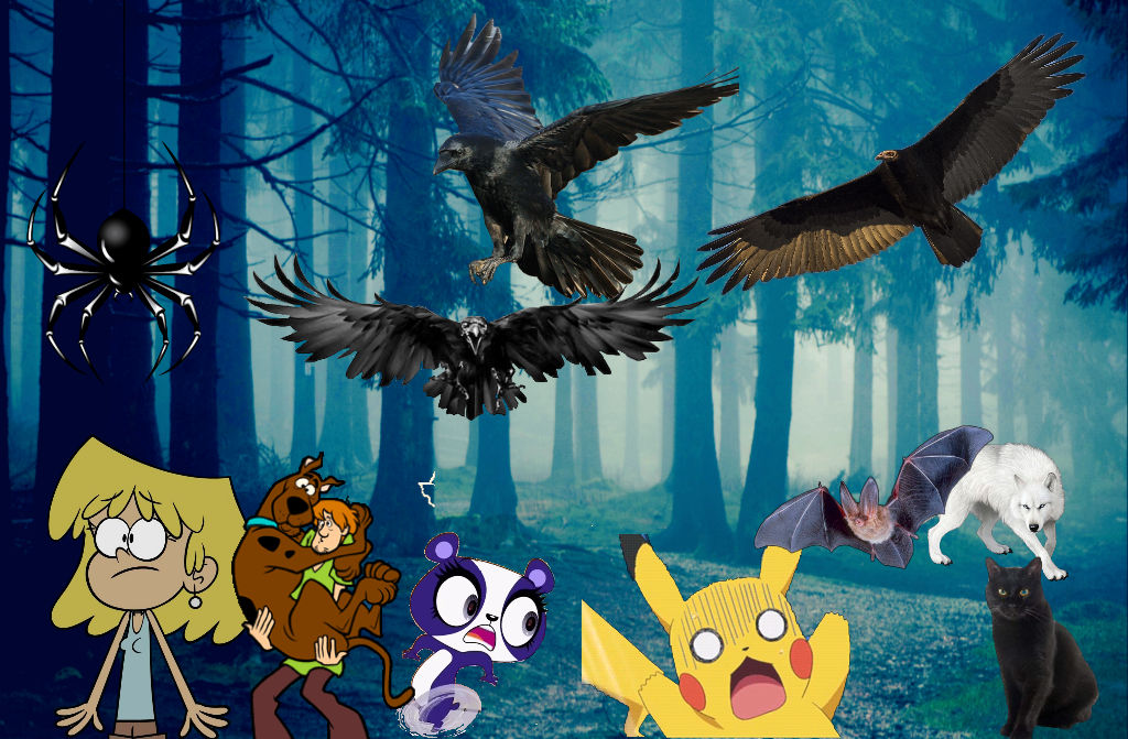 Multiverse Crossover Creepy Creatures by shinyanimals on DeviantArt