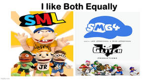 I Love Both SML and SMG4 Equally